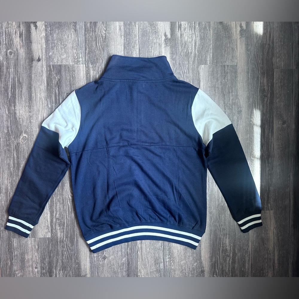 Exist Beach Sweatshirt Size Medium Navy Hampton Beach Quarter Zip Sweatshirt - Picture 10 of 16